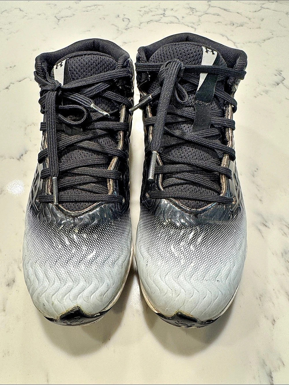 Under Armour Yard Mid Molded Baseball Cleats  Athletic Shoes US 5.5Y Black